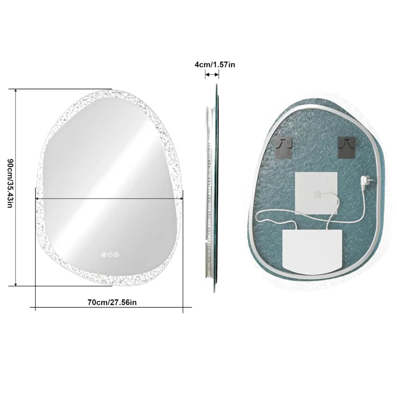Miroir Organique Led