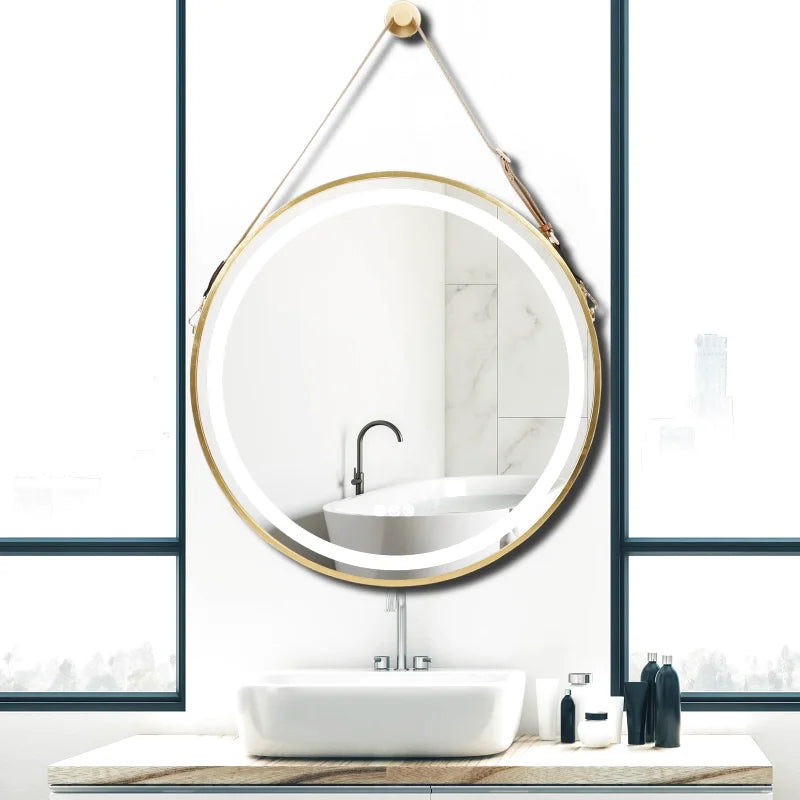 Miroir Rond Led 80 Cm