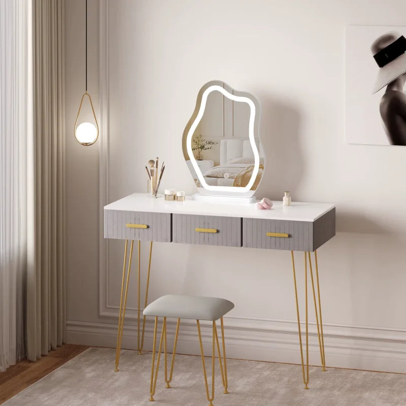 Miroir Asymetrique Led