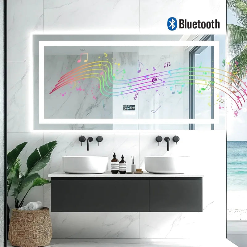 Miroir Led Bluetooth