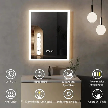 Miroir Led Rectangulaire