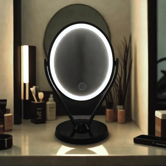 Miroir Noir Led