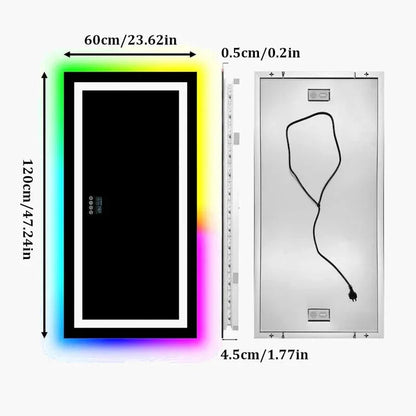 Miroir Salle De Bain 120 Cm LED Anti Buée